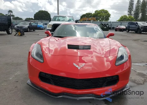 2019 Chevrolet Corvette Grand Sport 2Lt из США, поврежденный, VIN 1G1YX2D76K5112866